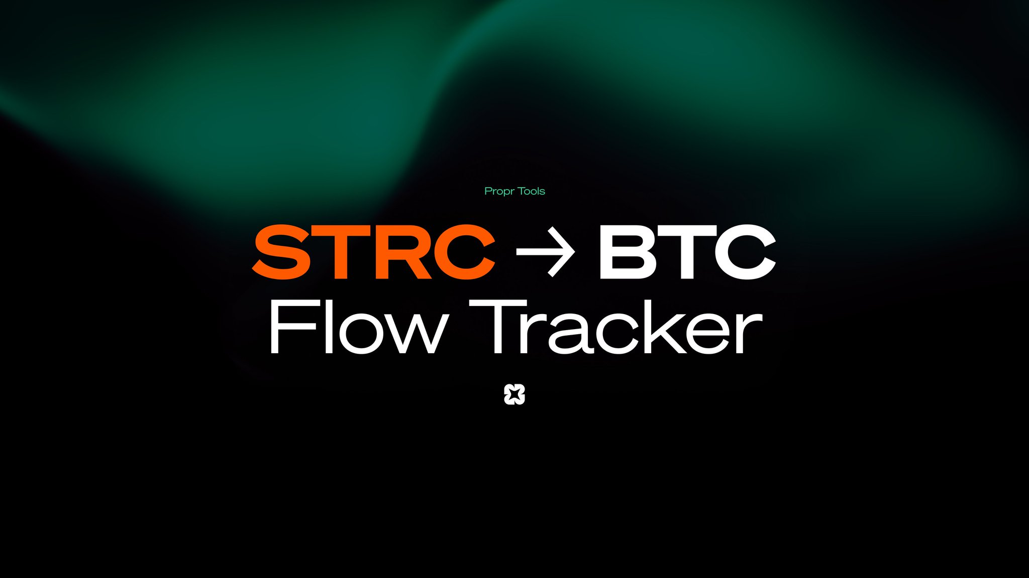 STRC to BTC Flow Tracker — Propr Tool