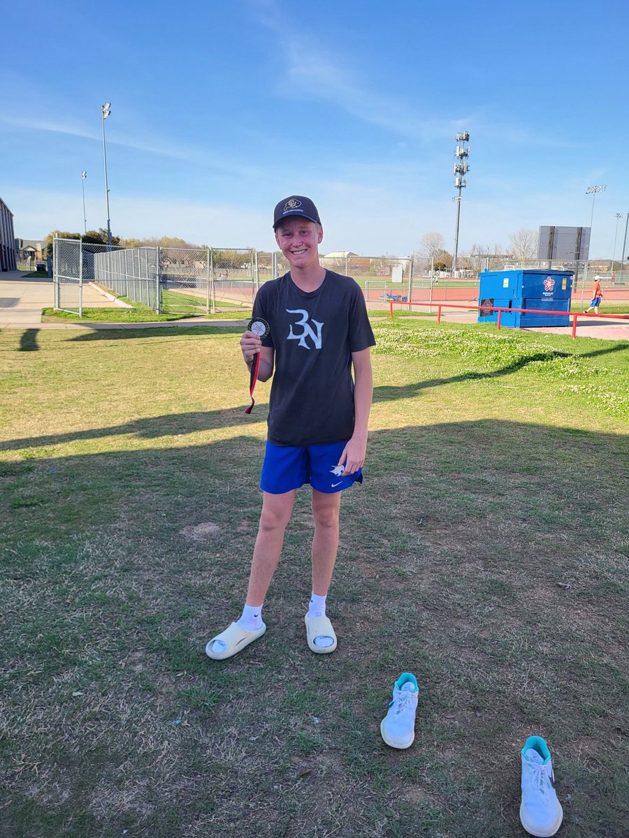 BN_Tennis's tweet photo. Huge congrats to Kellen for taking 1st 🏆 and Zoe for earning 3rd 🎾 at the Coppell tournament! Way to represent! #BNHSTennis https://t.co/wA0buylQhq