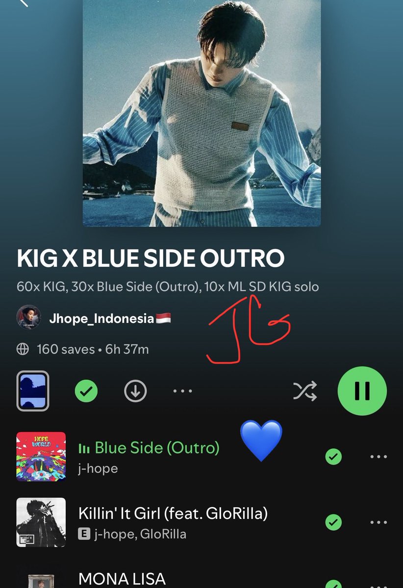 Jeneen7651's tweet photo. Streaming & Shazaming!! 🎧🐿️💙
Blue Side (Outro) is on its way to 100M streams! Stream it and be a part of achieving the 100M streams for Hobi🫶
#jhope #BlueSideOutroTo100M https://t.co/jxkw1A4sRC