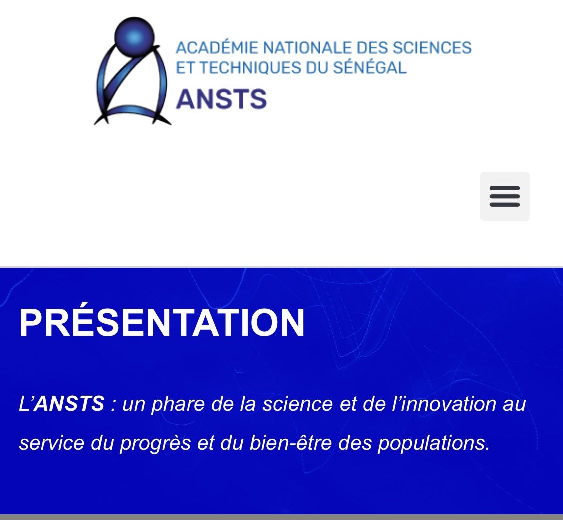 cheikhsokhna1's tweet photo. Avec plaisir que je vous annonce mon admission à l’Académie Nationale des Sciences et Techniques du Sénégal lors de son AG du 16 février 2026 ( Section Sciences de la Santé) https://t.co/FBc6uovTix
