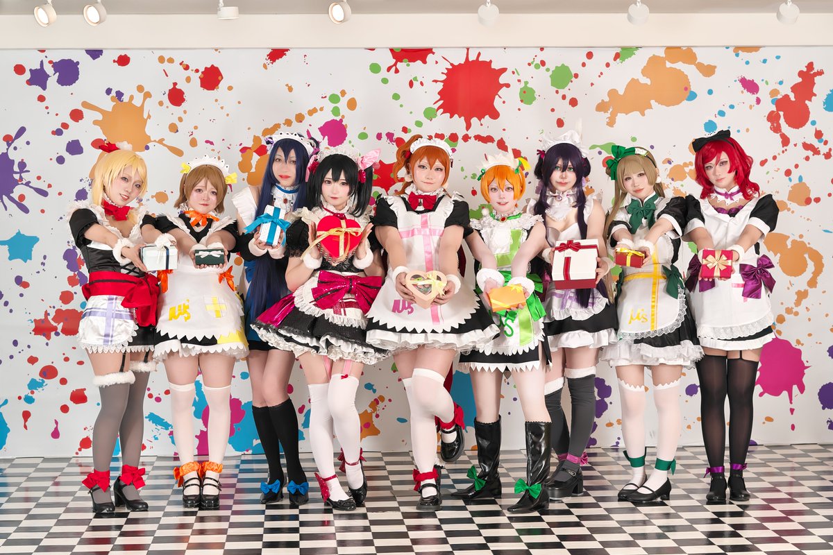 hoekalve_coxx's tweet photo. ※Cosplay

🎀ラブライブ！μ's🎀

もぎゅっと“love”で接近中！

｡*⑅୨୧┈┈┈┈┈┈┈┈┈୨୧⑅*｡
Photo：azmyさん（@azmy_cc）
#チョコっともぎゅっと併せ0222 https://t.co/8IaZUJs66K