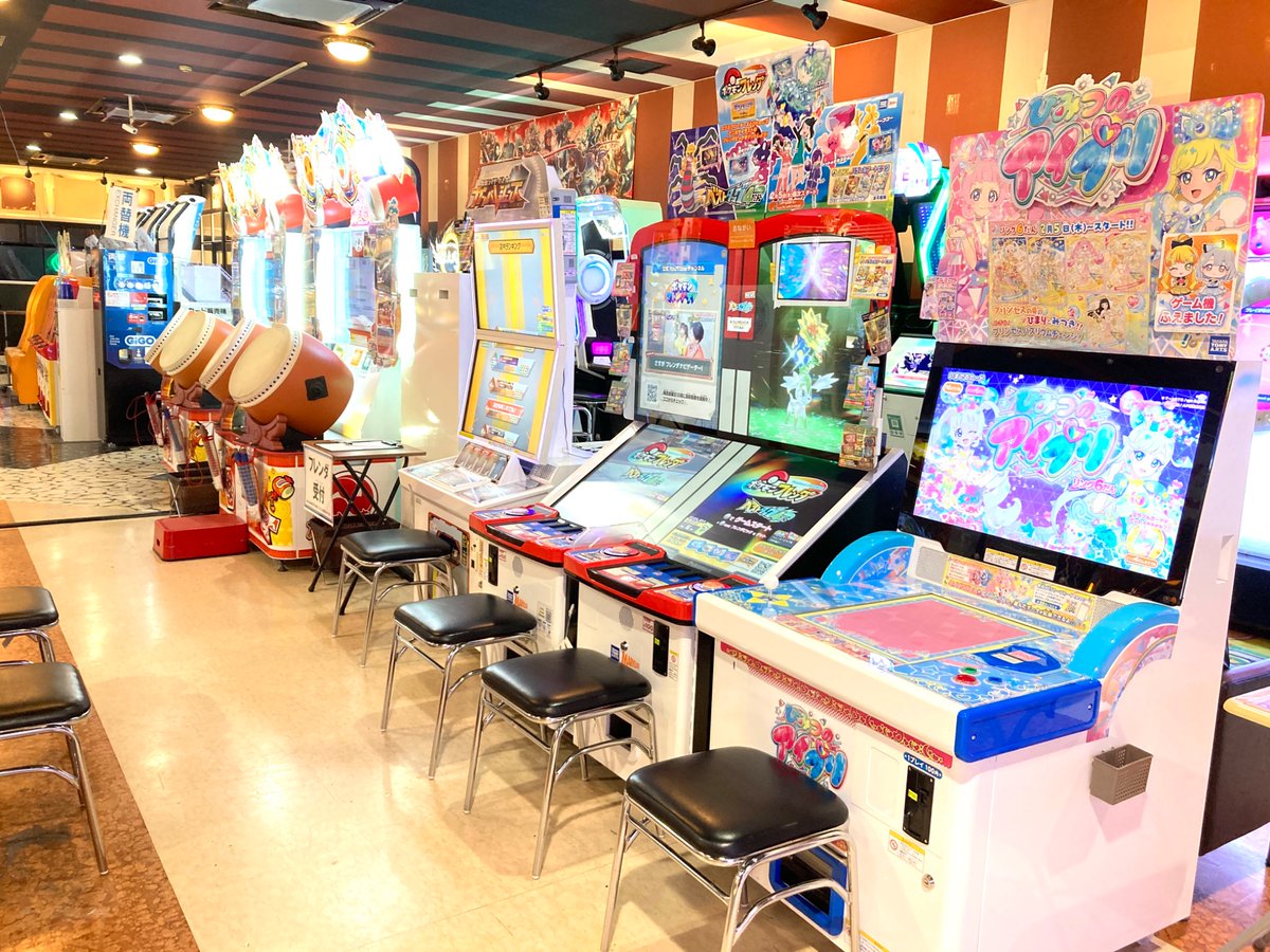 キッズカードゲームコーナー 当店2階にて稼働中‼️ ひみつのアイプリ 