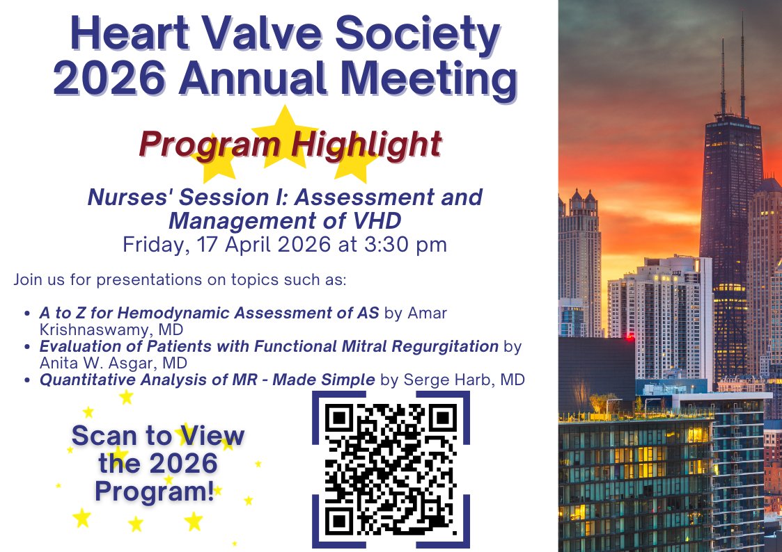 Heart Valve Society tweet media