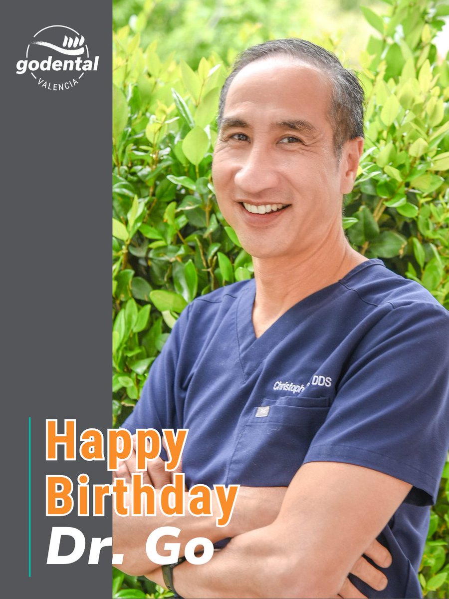 GoDentalSmiles's tweet image. It’s Dr. Go’s birthday! 🎂✨

Dr. Go, thank you for your passion for dentistry and the care you show every patient who walks through our doors. We hope your day is full of all your favorite things! 🎉

#HappyBirthday #GoDental  #SantaClaritaValley #ValenciaDentist
