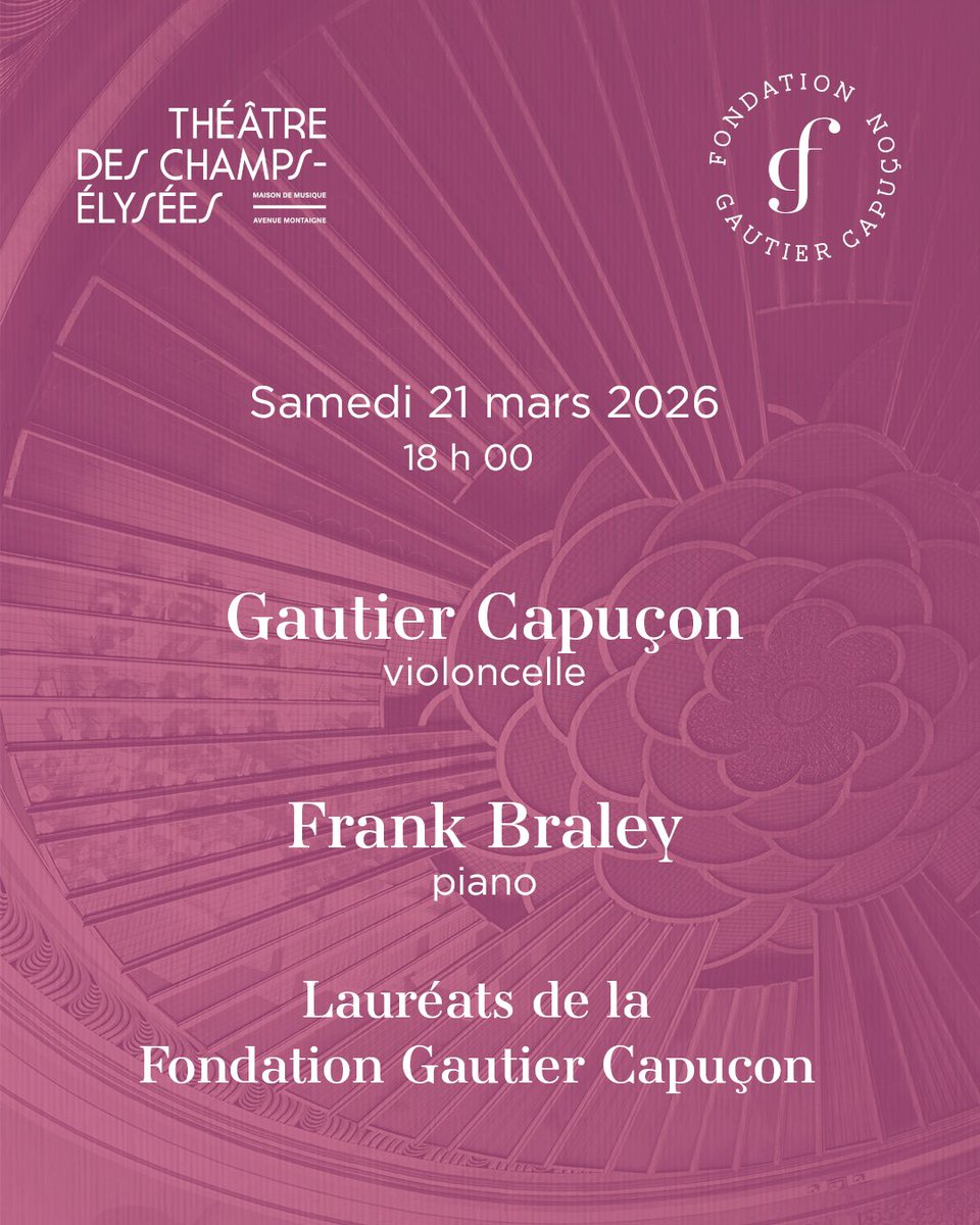 Gautier CAPUÇON tweet media