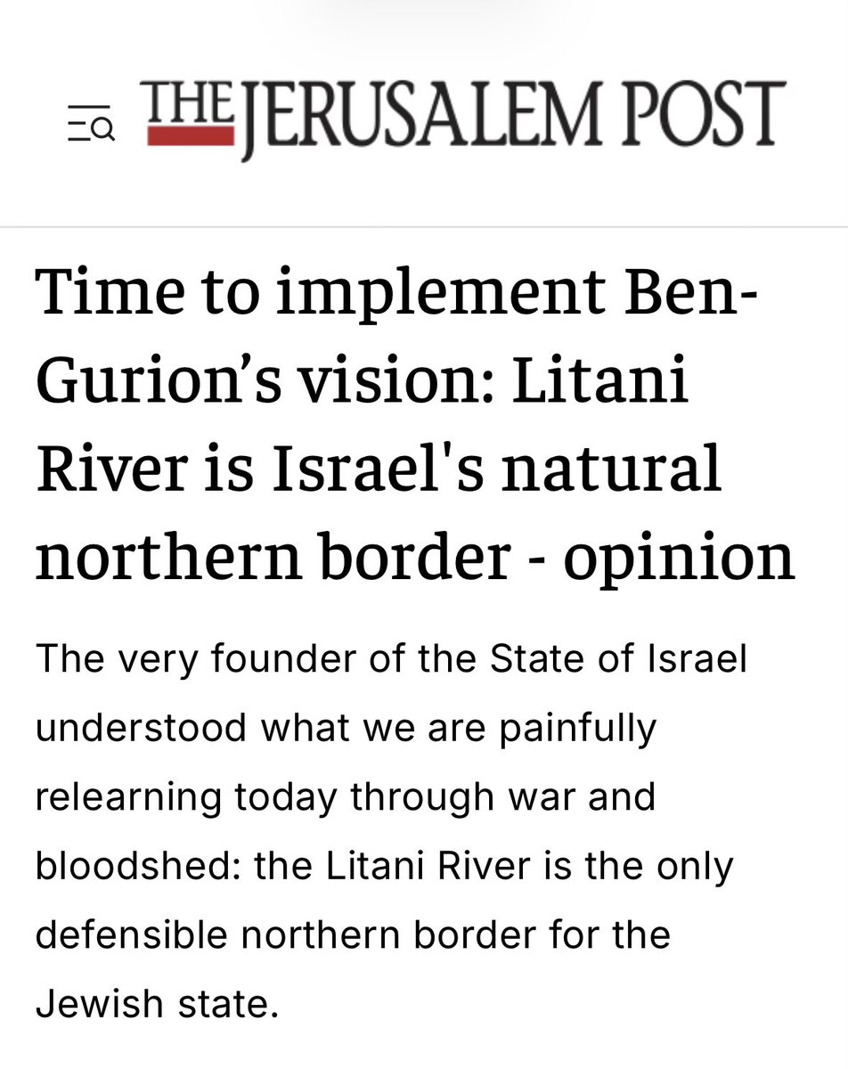 Meanwhile, Israeli newspapers are hosting conversations on the necessity to colonise and annex southern Lebanon, inspired by an essay written by Ben Gurion in 1918, one year after the Balfour Declaration on Palestine. That’s the underlying force driving the ongoing aggression.