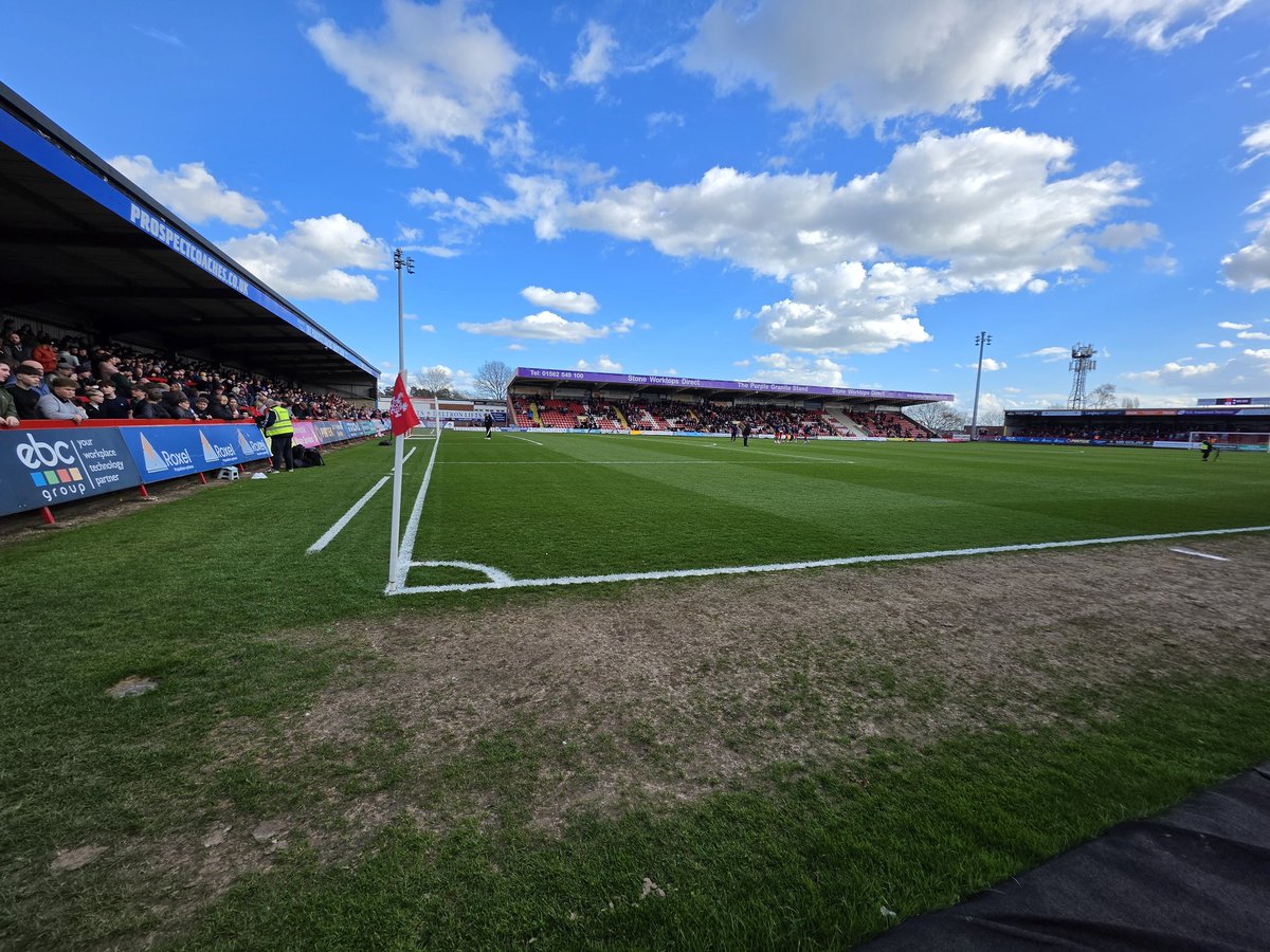 Come on then <a href="/khfcofficial/">Kidderminster Harriers 🦅</a> let's get it... 
<a href="/Kieren_Donnelly/">Kieren Donnelly</a> <a href="/seb__thompson/">Seb Thompson</a> <a href="/groundsperson77/">This is me Paul T</a>