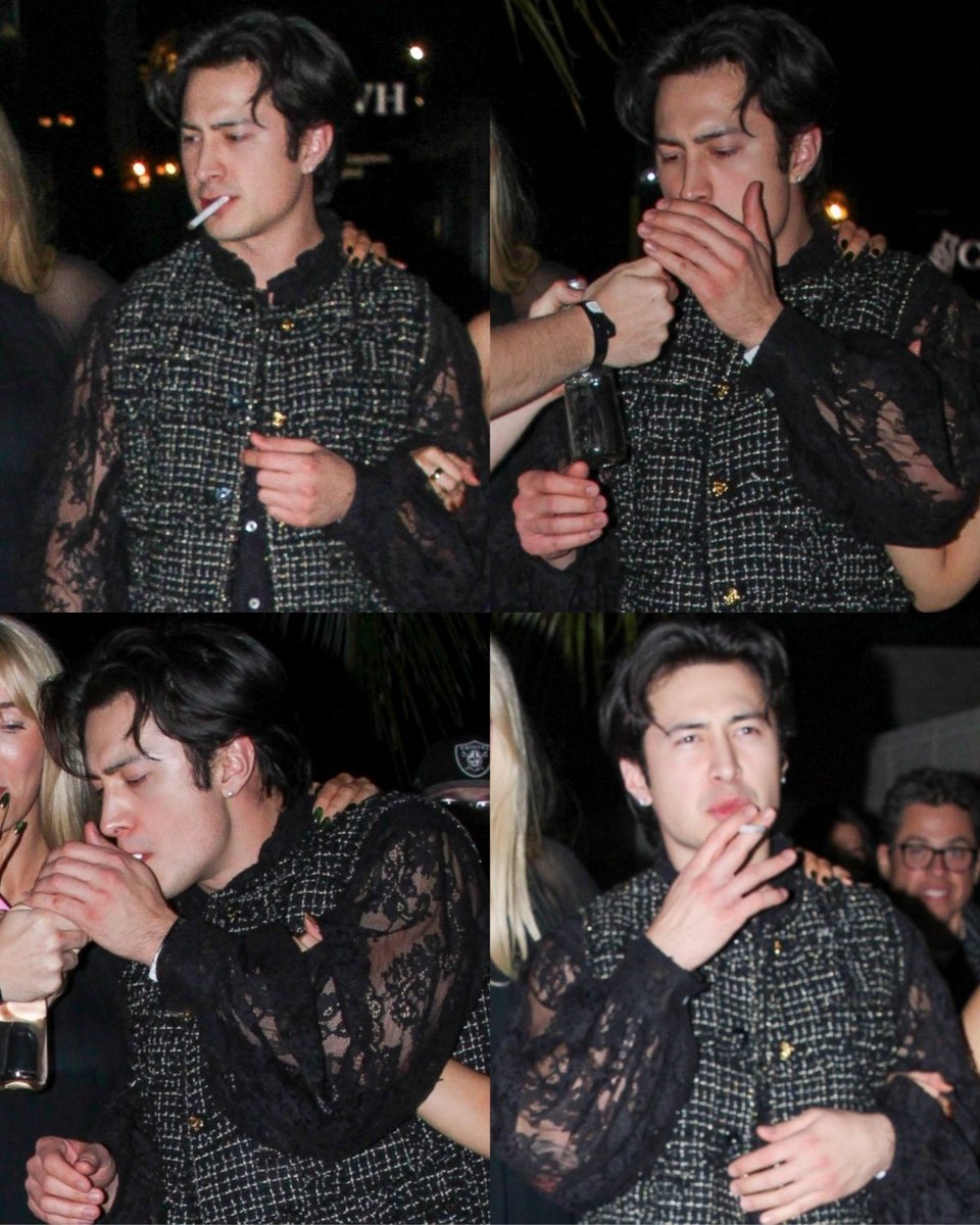hudsonwphotos's tweet photo. Hudson Williams and his emotional support cig 🚬 https://t.co/pex8WtrbB0