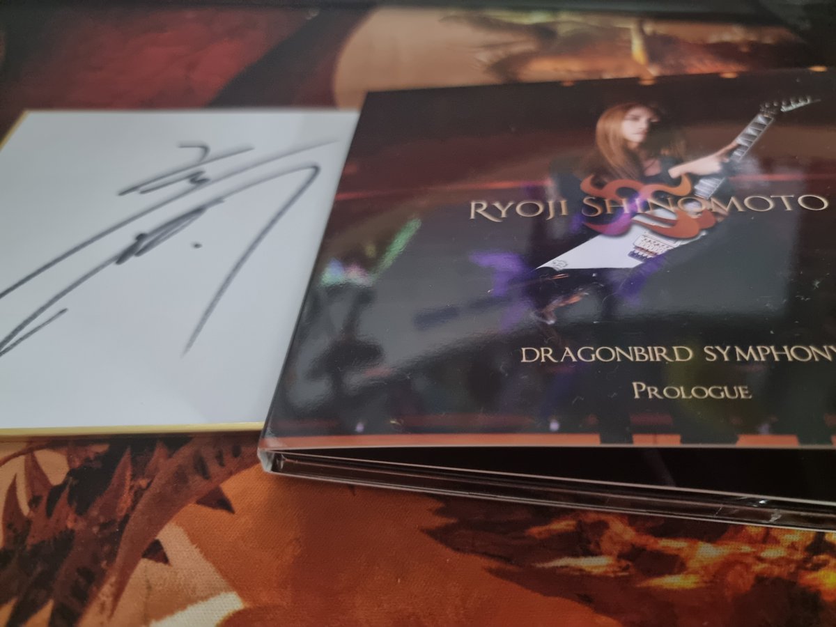 JasontheElf's tweet photo. @ryujin_band This arrived, and it's amazing. Thanks for your work, Ryoji. https://t.co/mlNPSNsmyG
