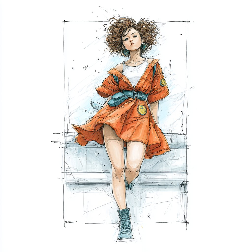 Architectural sketch samples