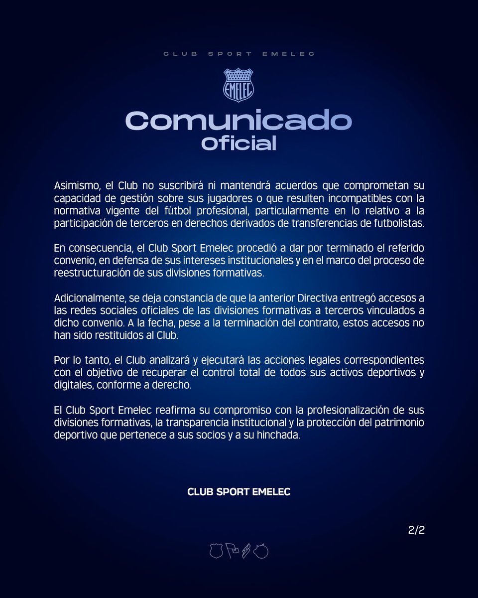 🗒️COMUNICADO OFICIAL