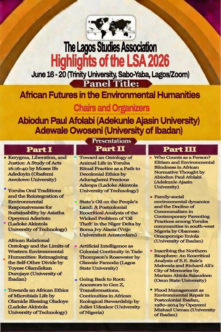 Lagos Studies Association tweet media
