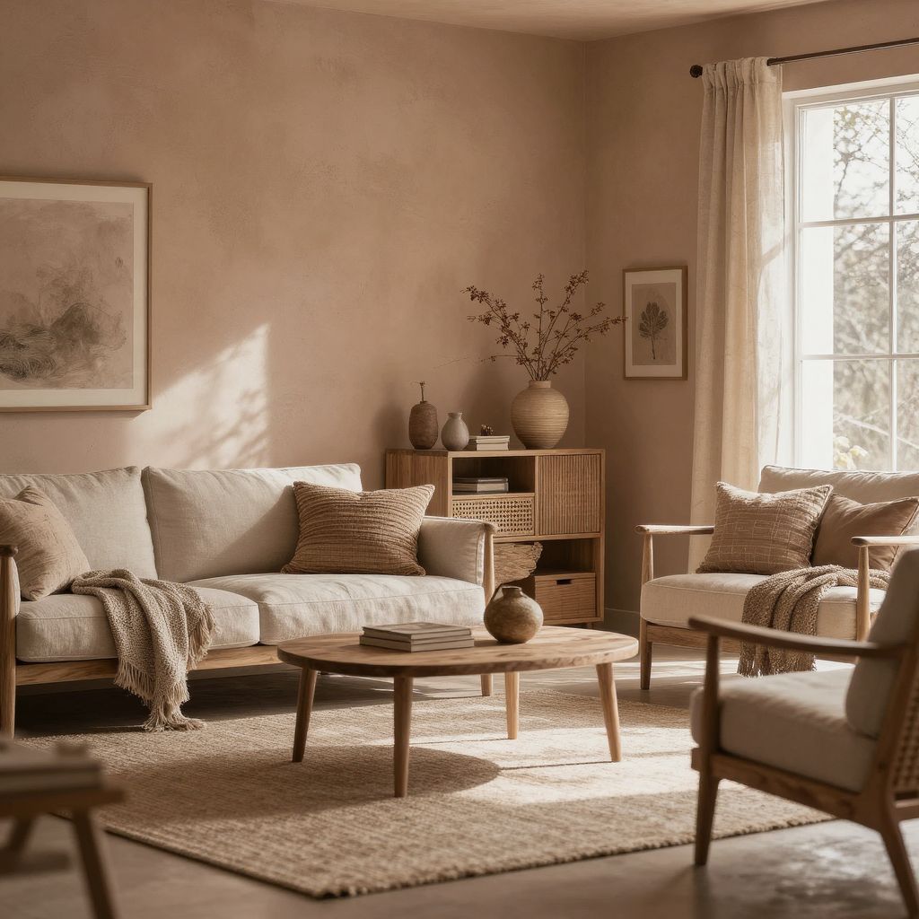 cozyessential07's tweet image. : This earthy living room design embraces natural materials and warm tones to create a calming, grounded home atmosphere.

 #EarthyDecor #NaturalHome #WarmInteriors #OrganicStyle #CozyLiving #InteriorTrends #NatureInspired #HomeAesthetic #NeutralDesign #CalmSpaces