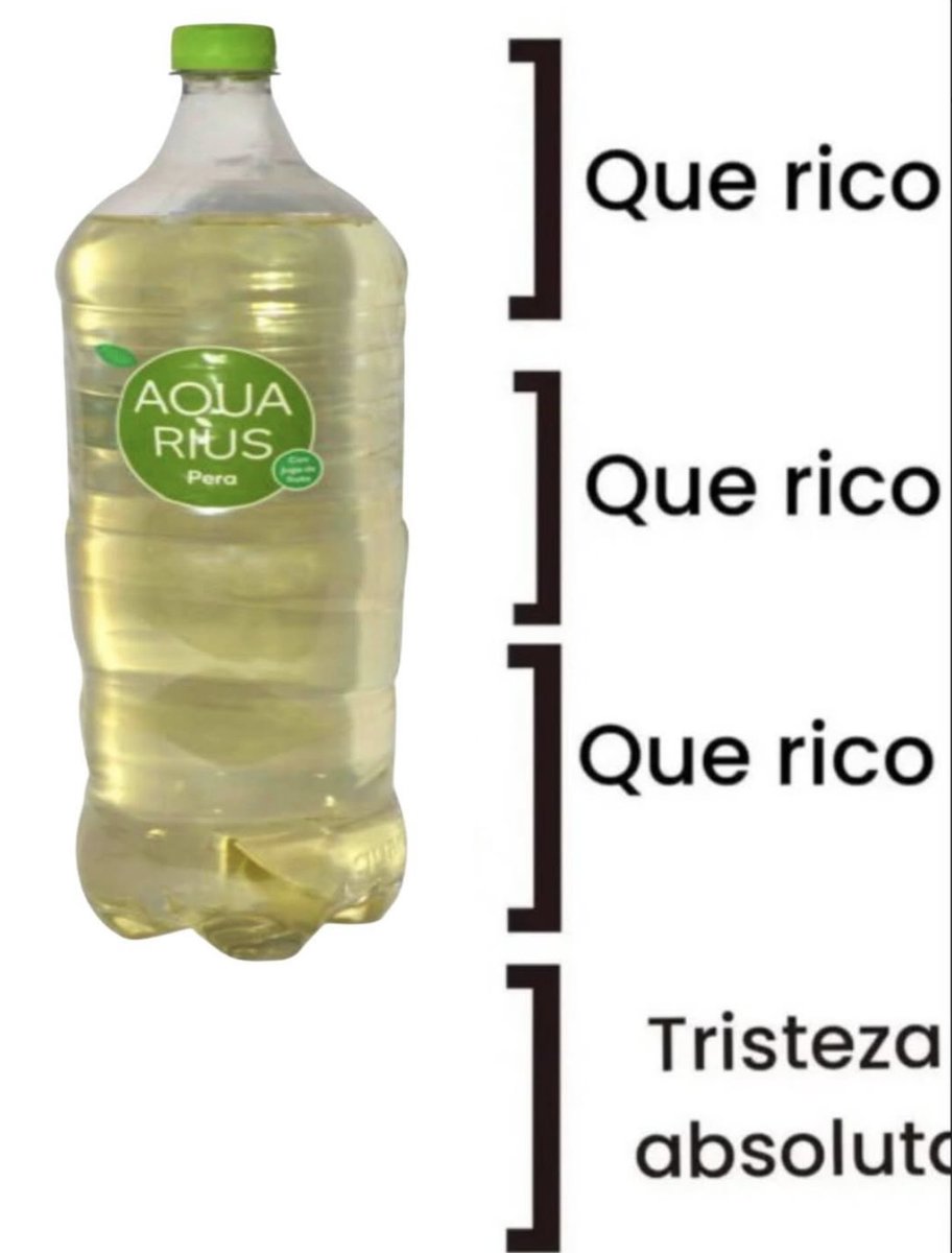 te amo Aquarius de pera