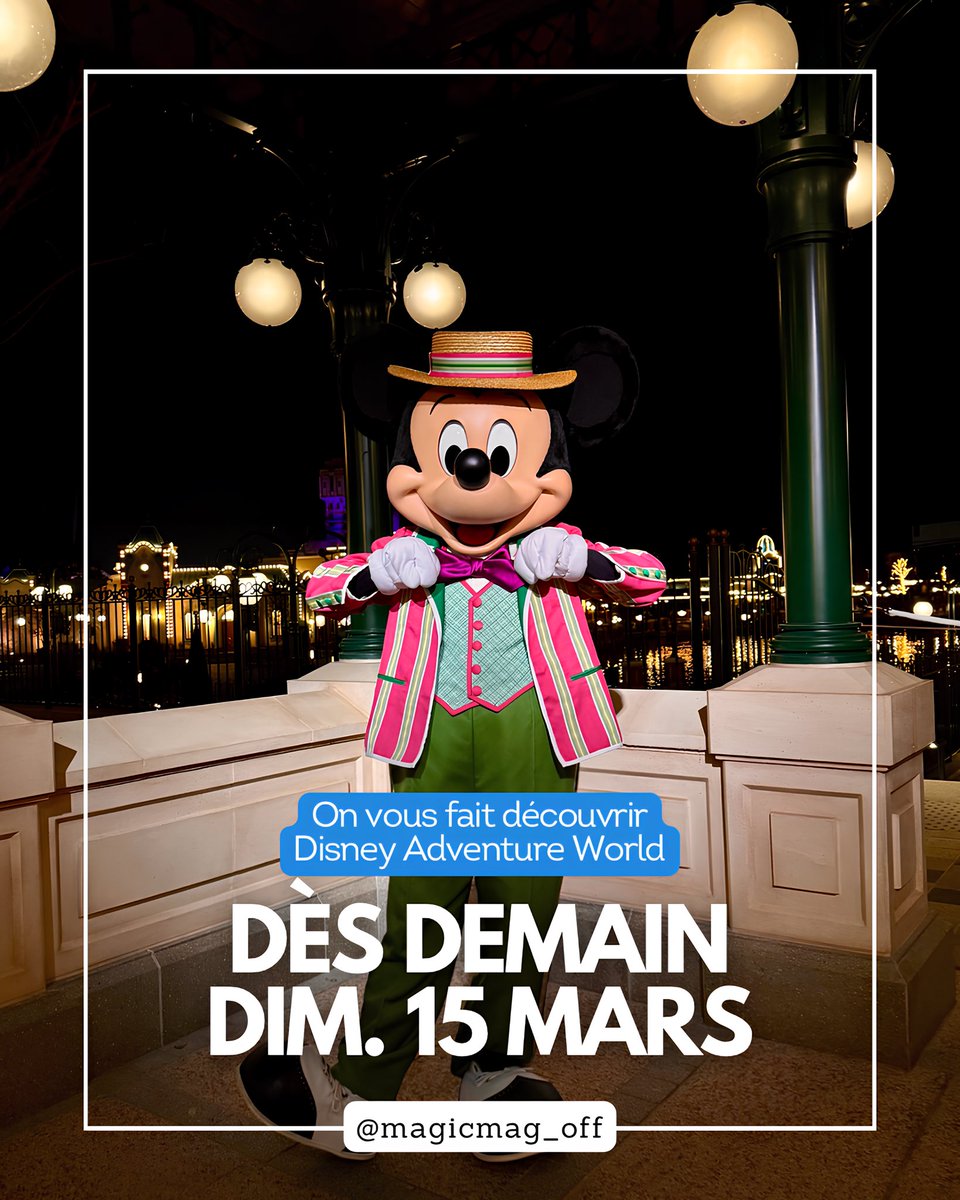 magicmag_off's tweet photo. À l’approche de l’ouverture de Disney Adventure World le 29/03, les avant-premières Disneyland Pass commencent demain ! ❄️
Première immersion dans World of Frozen : décors, attraction et nouveautés ✨

Photos : © MagicMag

#DisneylandParis #DisneyAdventureWorld #WorldOfFrozen https://t.co/21S0gkf9zr