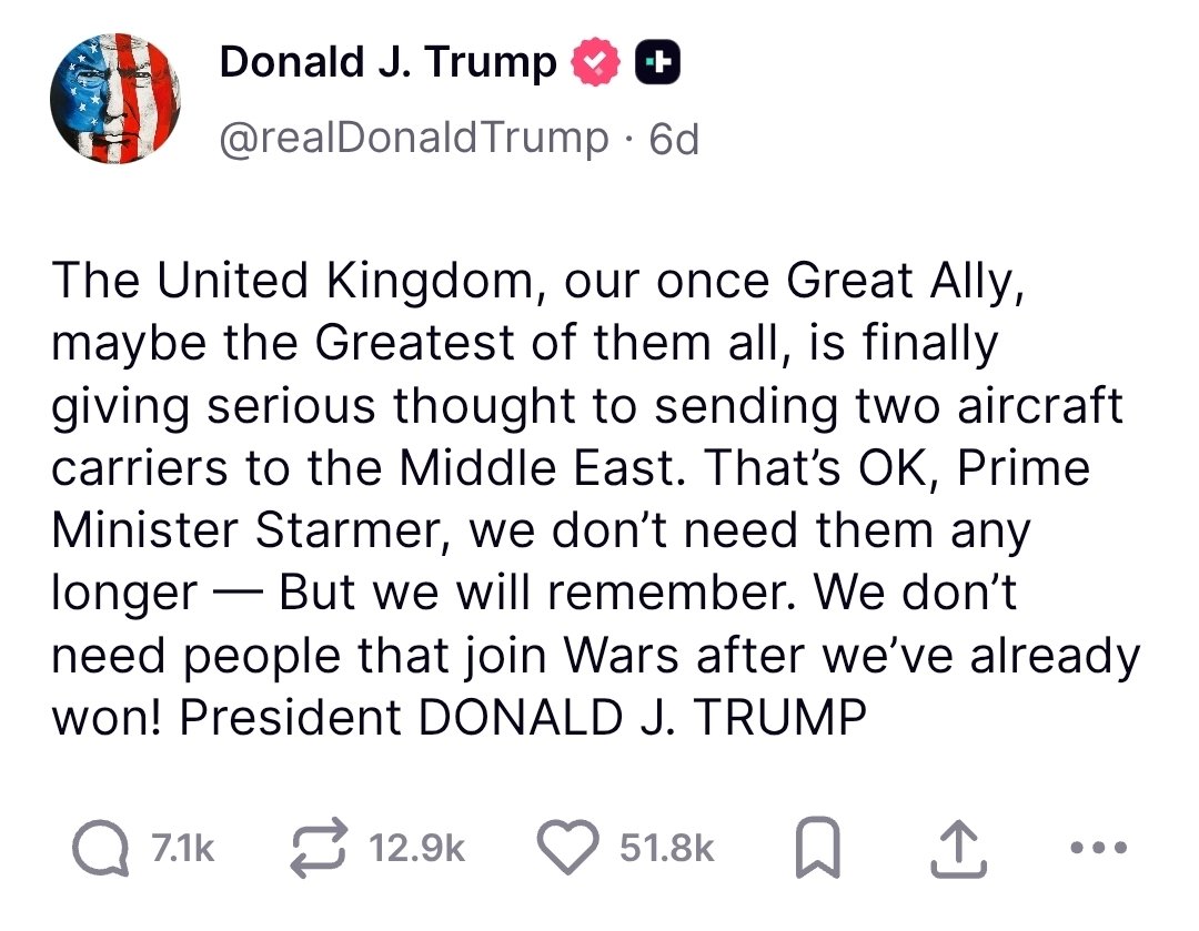 This was less than a week ago btw