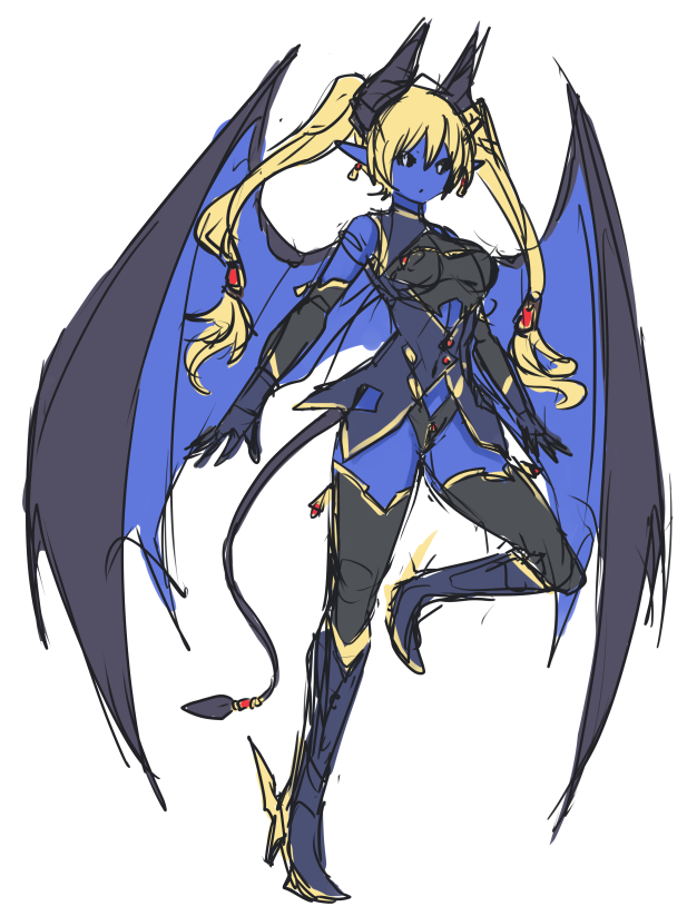 時代は青肌サキュバスがアツいらしい 