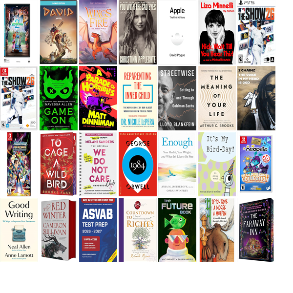 SalinaPL's tweet photo. This week the Salina Public Library has 325 new books and six new movies.  New items include Zootopia 2 and David. https://t.co/VJNbtnLiTN https://t.co/lAFVA1Apmy