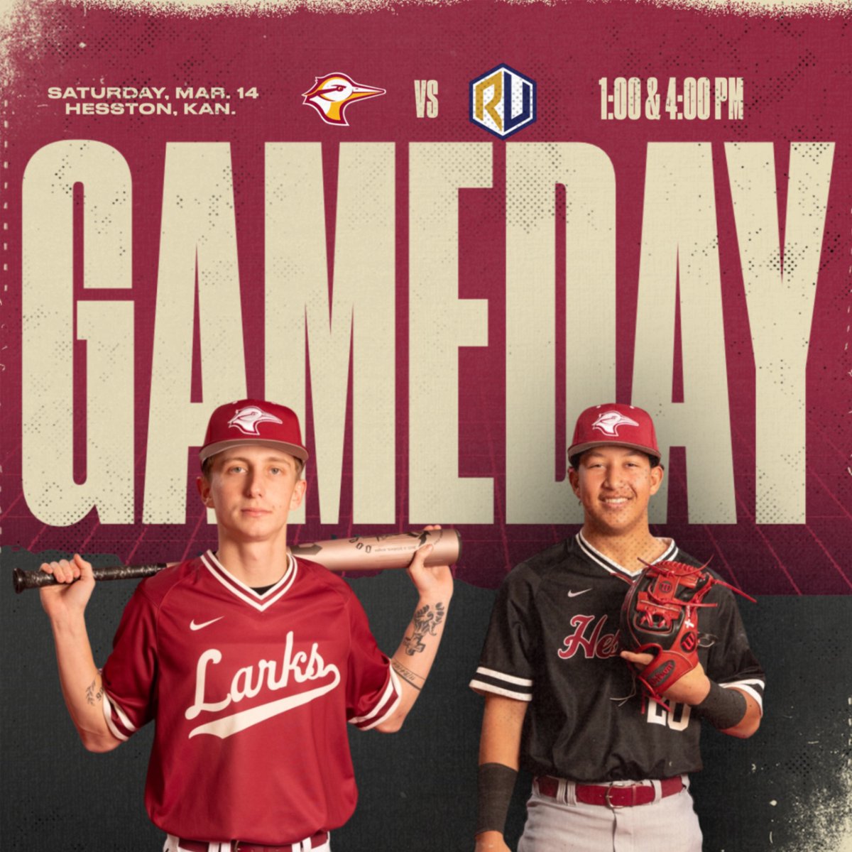 Hesston College Larks tweet media