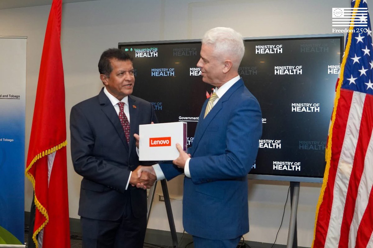 U.S. Embassy Port of Spain tweet media