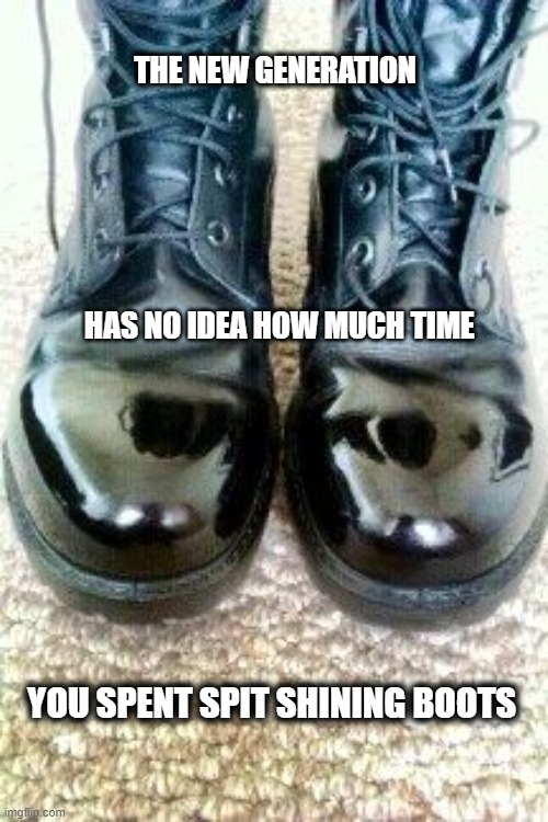 First we had this... Then they gave us uniforms that blend in with a gravel road, telling us we were invisible to the enemy💯🇺🇸🫡🤣