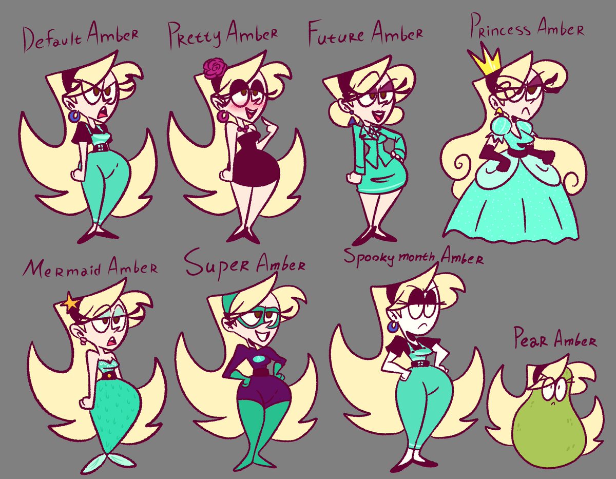 AMBER'S OUTFITS IS DONE