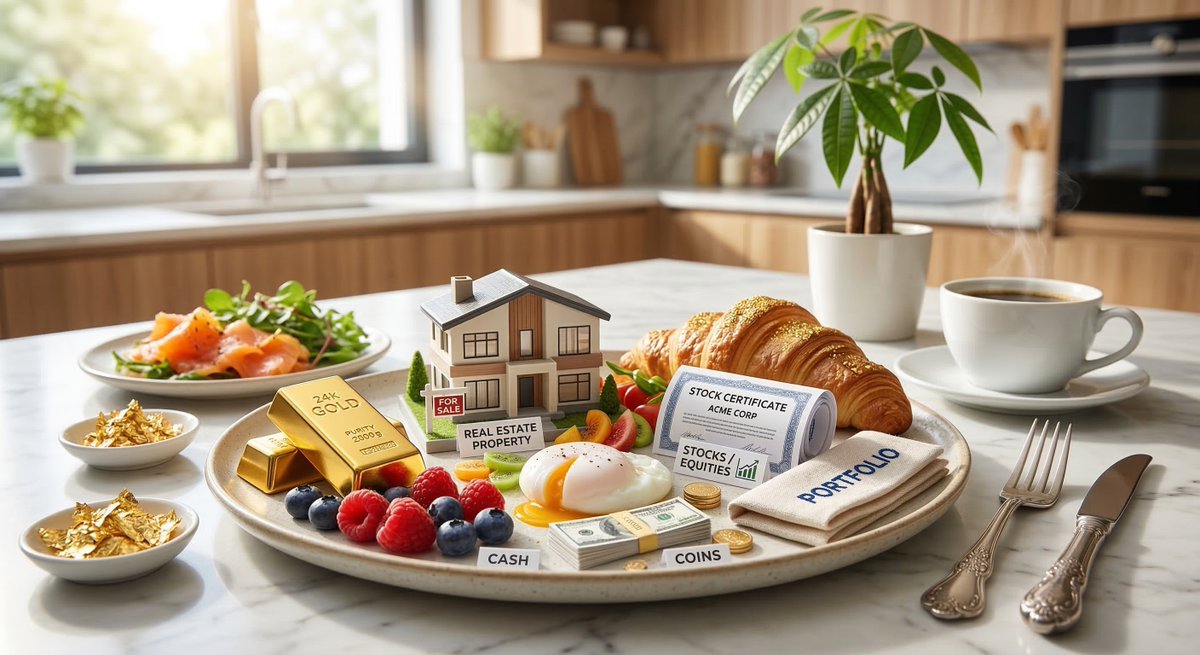 TheCompanyScope's tweet image. Good morning! ☕️

📈 Diversification is the only free lunch in finance. Make sure your plate is full! 🍽️ 

@TheCompanyScope #PassiveIncome #Diversify #Investing