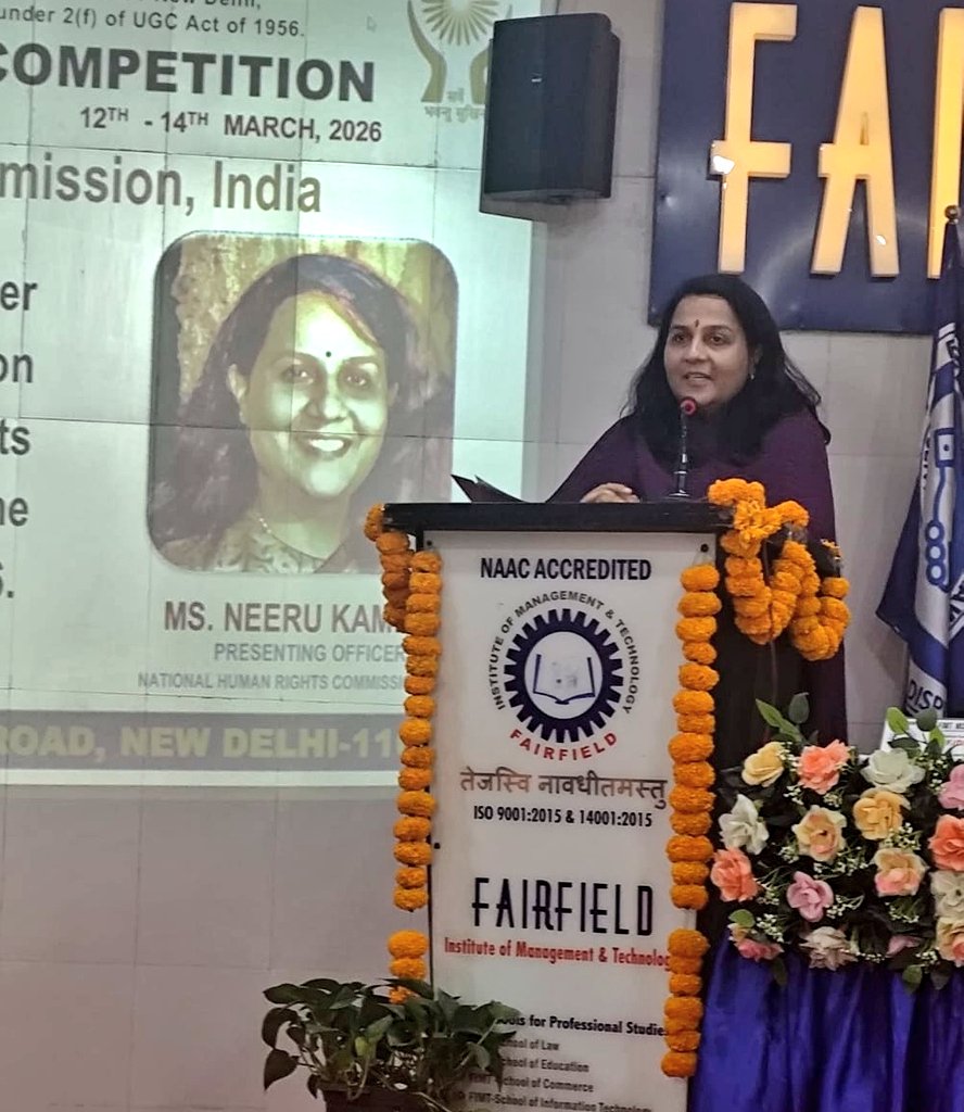 NHRC India tweet media