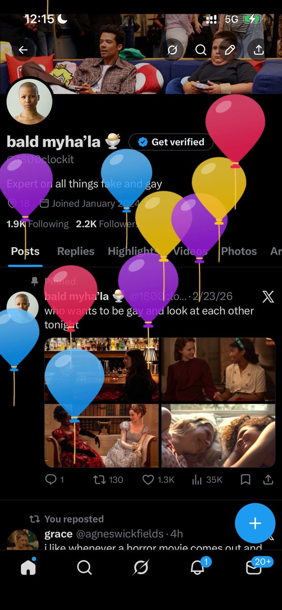 bald myha’la 🍨 watching the pitt tweet media