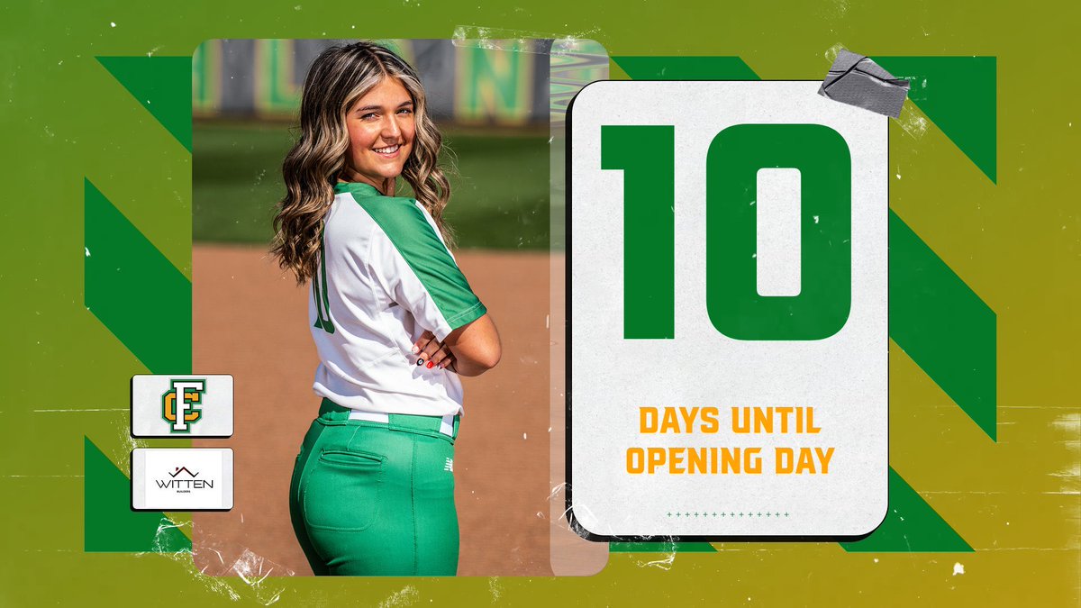 10 days until Highlander Softball is back.

The countdown is getting real.

#BuiltToFinish🧱
