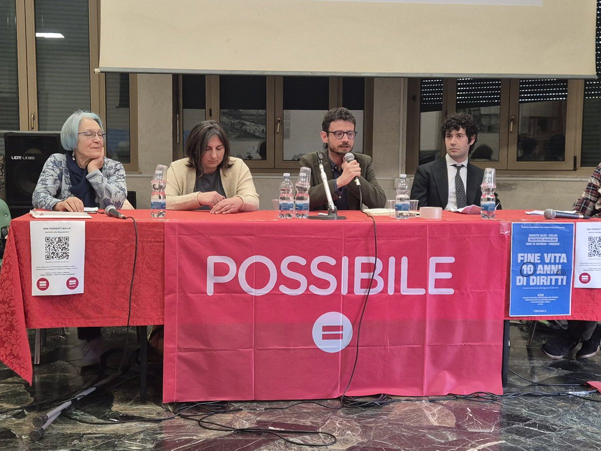 PossibileIt's tweet photo. Il tema del "fine vita" riguarda una questione più generale, quella del controllo dei corpi. Aveva senso parlarne dieci anni fa, quando è nato Possibile, la nostra prima tessera fu quella di #MaxFanelli. E ha ancora più senso parlarne oggi.
Ruggero Scotti #Firenze https://t.co/f4HyCG5utL