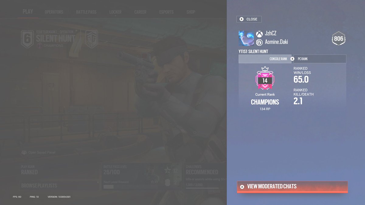 Jzh Boosting R6 Accounts tweet media