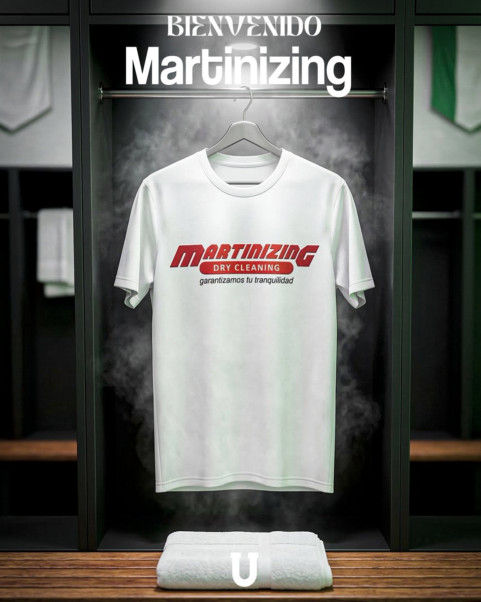LDUPoficial's tweet photo. 👕 La pasión también se cuida.💚🤍

Damos la bienvenida a Martinizing,
expertos en lavado en seco, lavado en agua y cuidado de prendas,
quienes se suman como auspiciante en esta temporada.
#Martinizing
#LDUP2026
#FamiliaVerdeyBlanca https://t.co/97H4sIVgiO