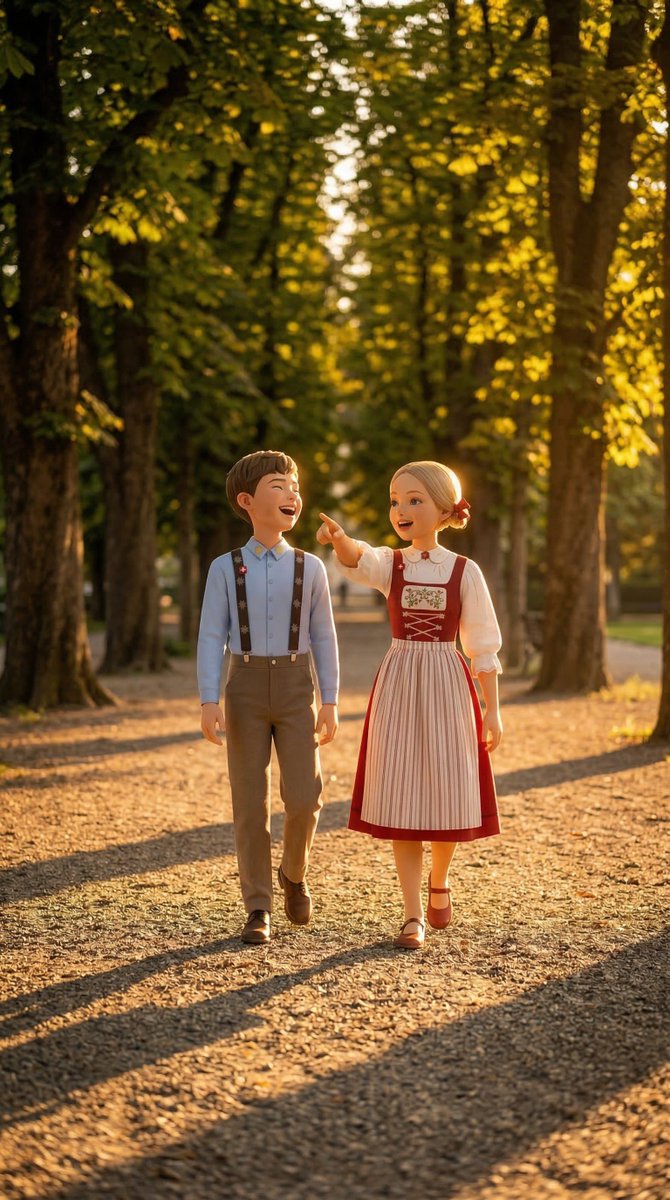 aswe_swiss's tweet photo. Heidi &amp; Peter in Geneva on a perfect spring day 🌿🇨🇭

The park, the sun, the vibes — all AI-generated. All real feeling.

Spring hits different in Switzerland 😌✨ https://t.co/sJGDA3bSoa