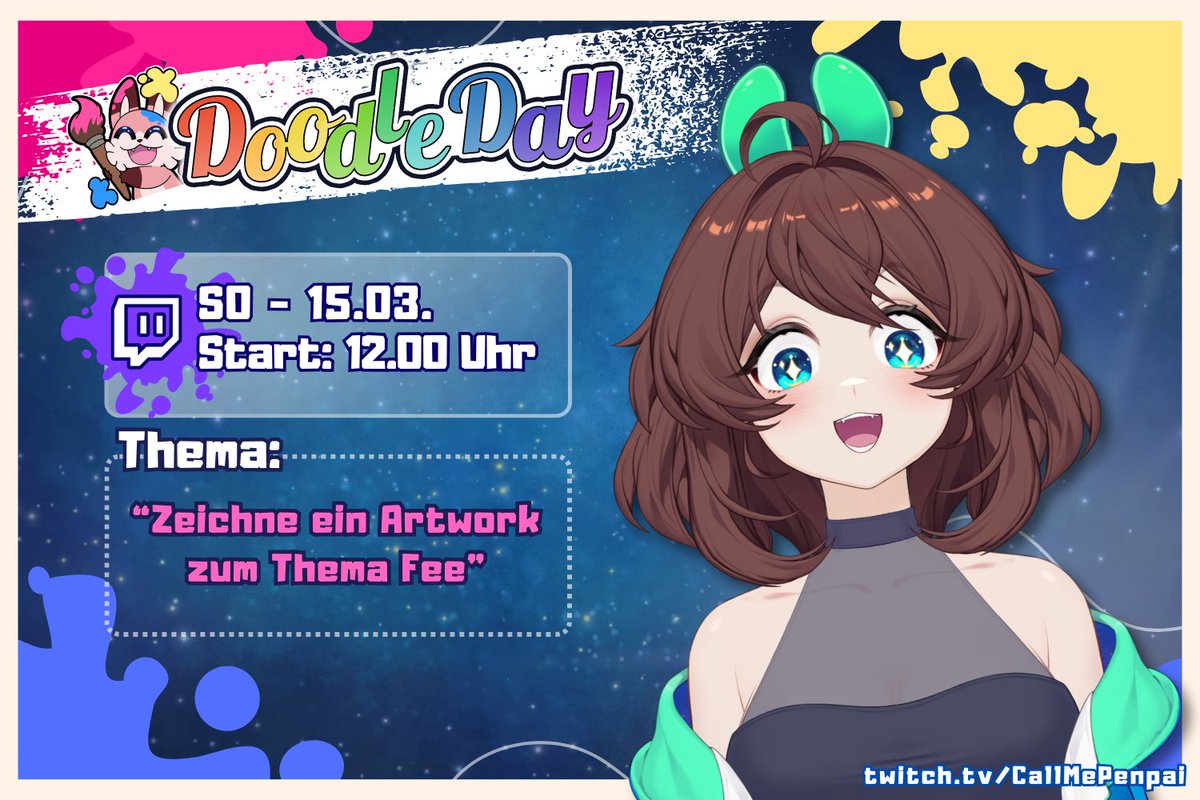 CallMePenpai🌈 I VTuber + Artist tweet media