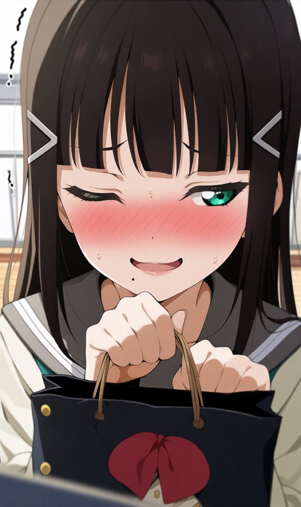 ホワイトデーのお返し〜3年生ver.〜 #Aqours #松浦果南 #黒澤ダイヤ