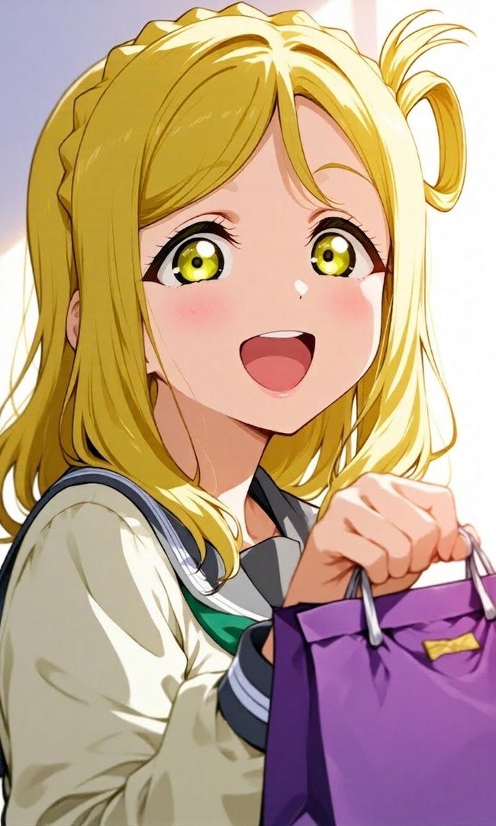 ホワイトデーのお返し〜3年生ver.〜 #Aqours #松浦果南 #黒澤ダイヤ