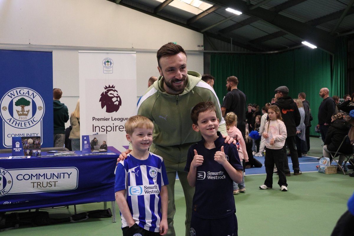 Wigan Athletic Community Trust tweet media