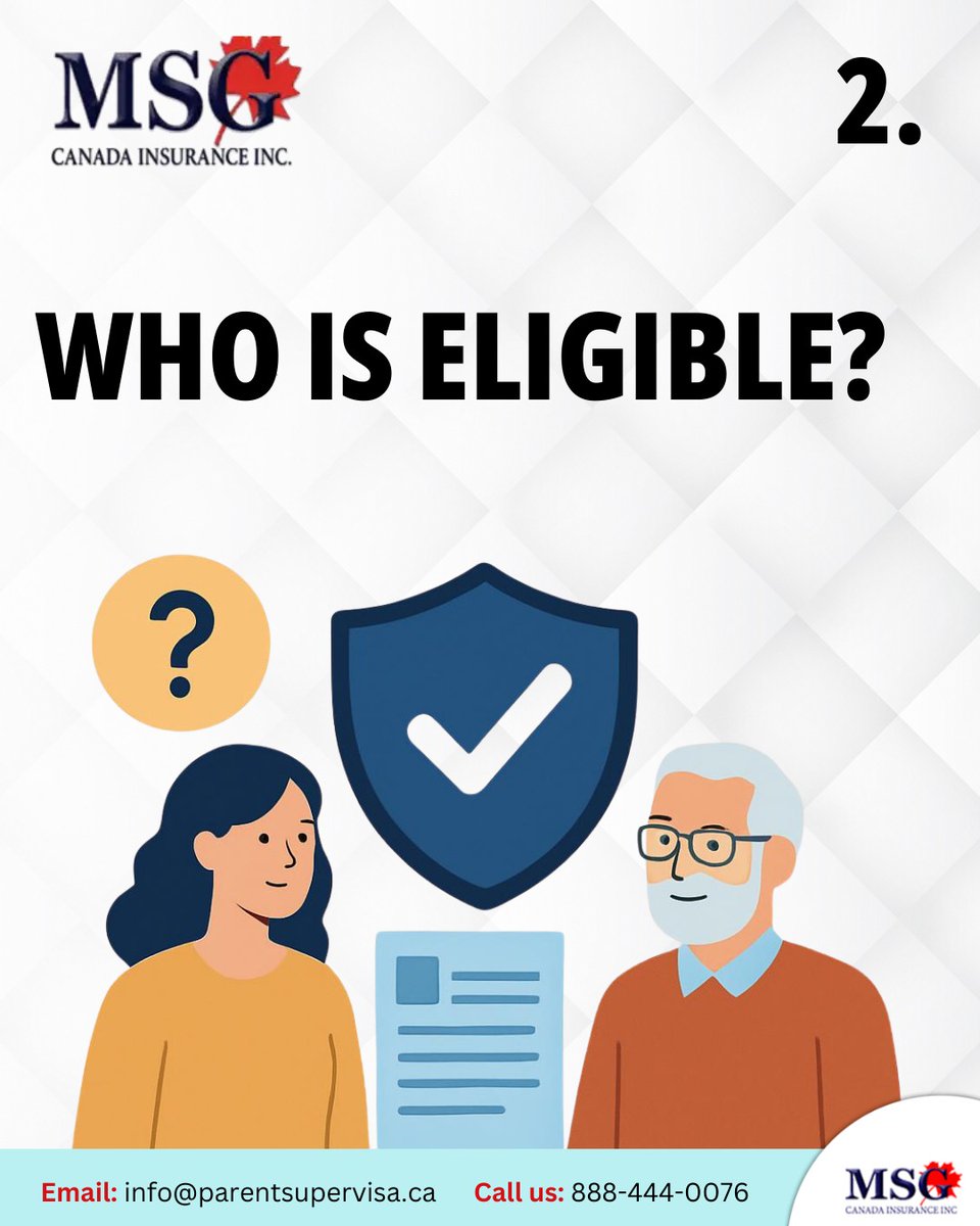 parentsupervisa's tweet image. Wondering what Super Visa Insurance is and how it helps your parents in Canada?

Find out who is eligible and what coverage is included, from medical care to travel assistance.

#supervisainsurance #canadatravel #medicalcoverage #travelinsurance #visitorinsurance
