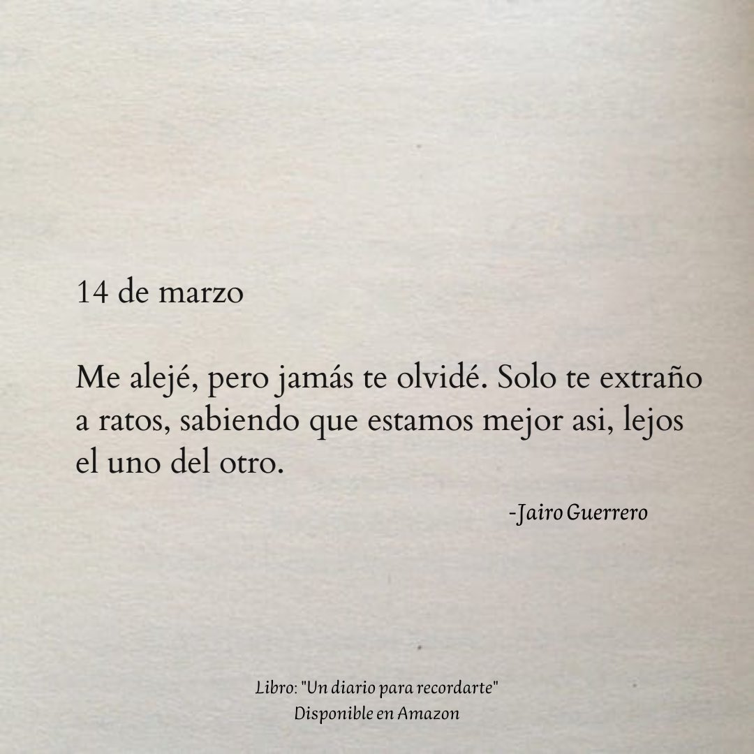 14 de marzo. 🍂