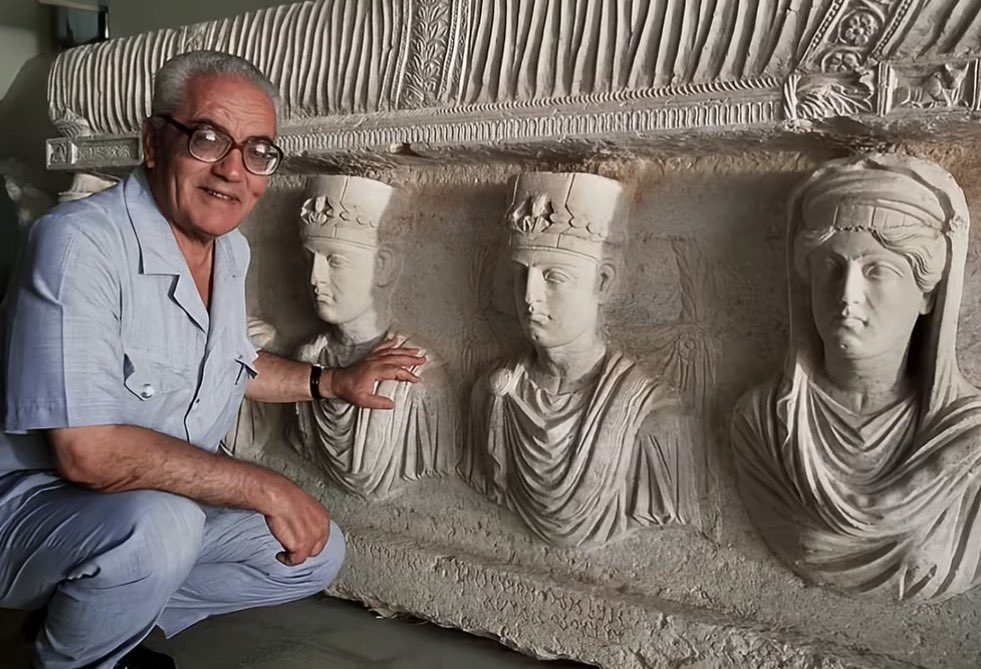 There was a Syrian archeologist named Dr. Khaled al Assad who helped evacuate his city’s museum prior to ISIS taking over. Khaled was imprisoned by the Islamic State and tortured in an attempt to discover the location of the ancient artifacts, but he never broke. 

Khaled is a