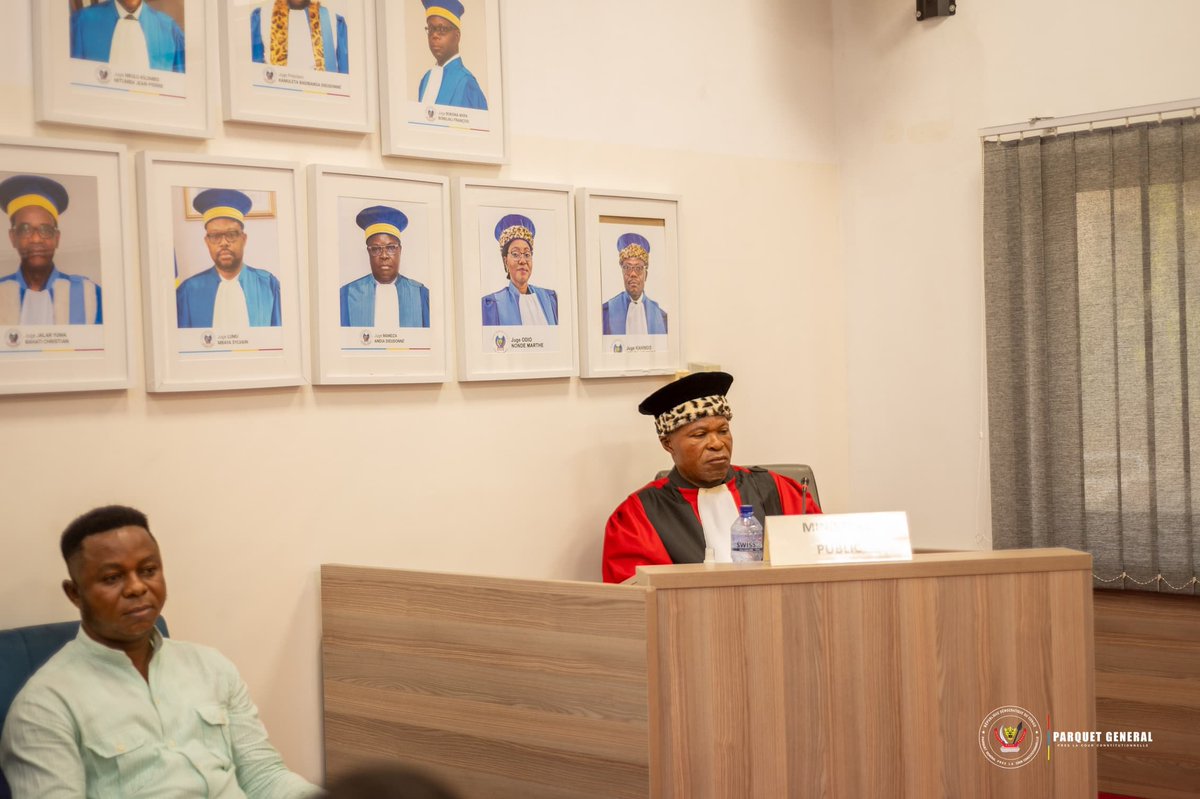 Parquet Général près la Cour Constitutionnelle RDC tweet media