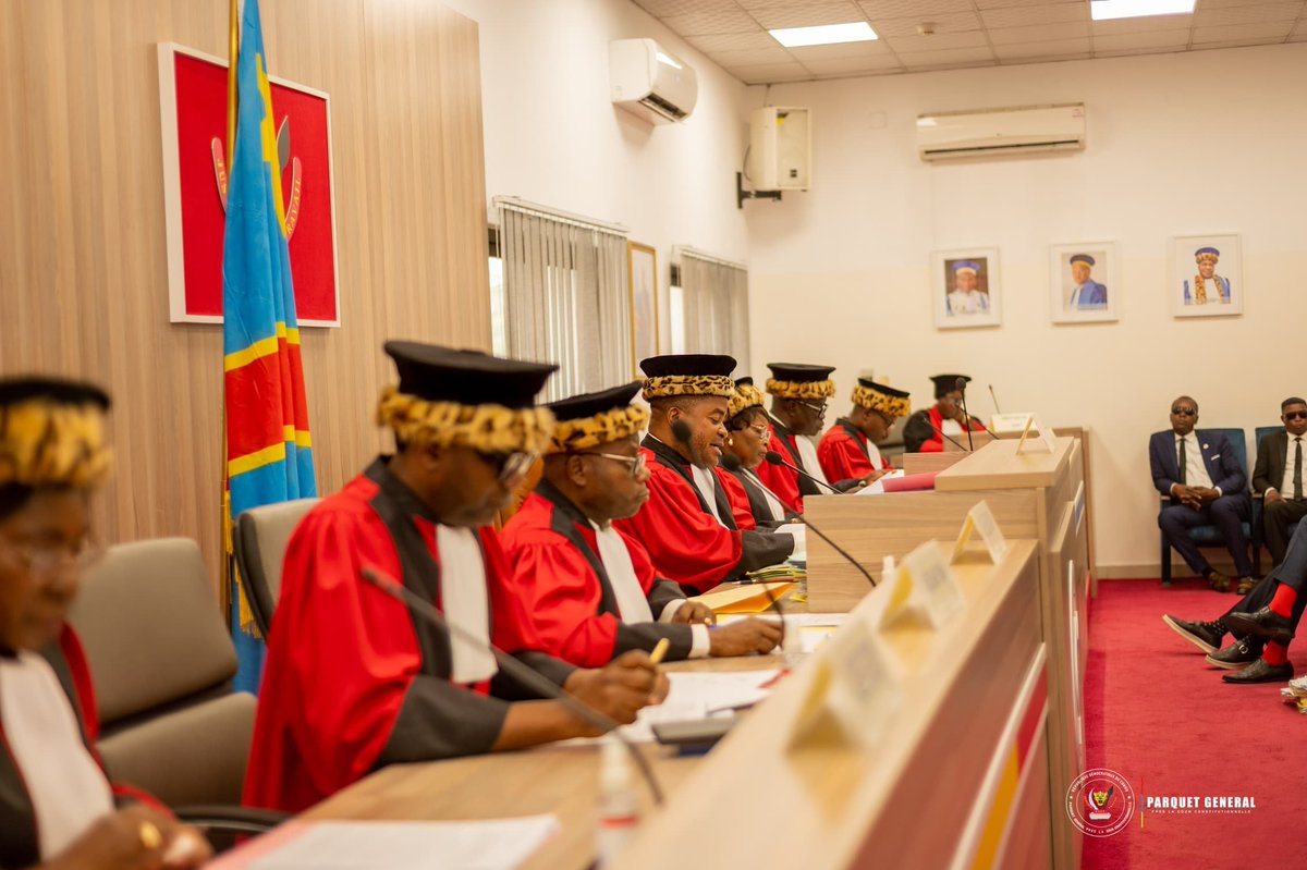 Parquet Général près la Cour Constitutionnelle RDC tweet media