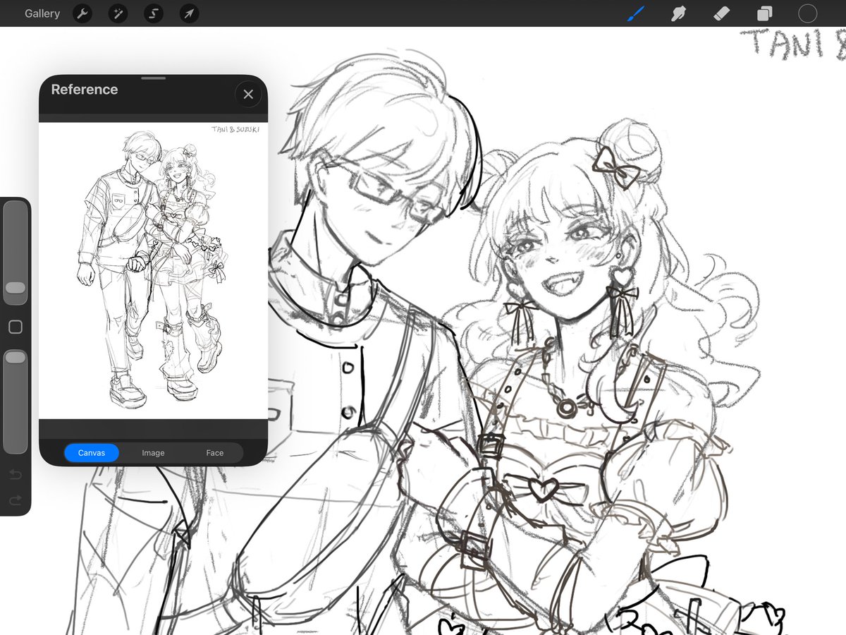 Suzuki and Tani WIP 😗

＃正反対な君と僕