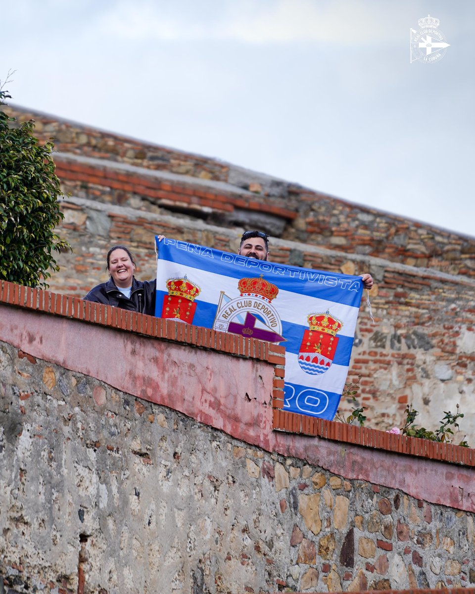 RCDeportivo's tweet photo. 😍 #ANOSAFORZA xa está en Ceuta! https://t.co/7Mzc2DcCIz