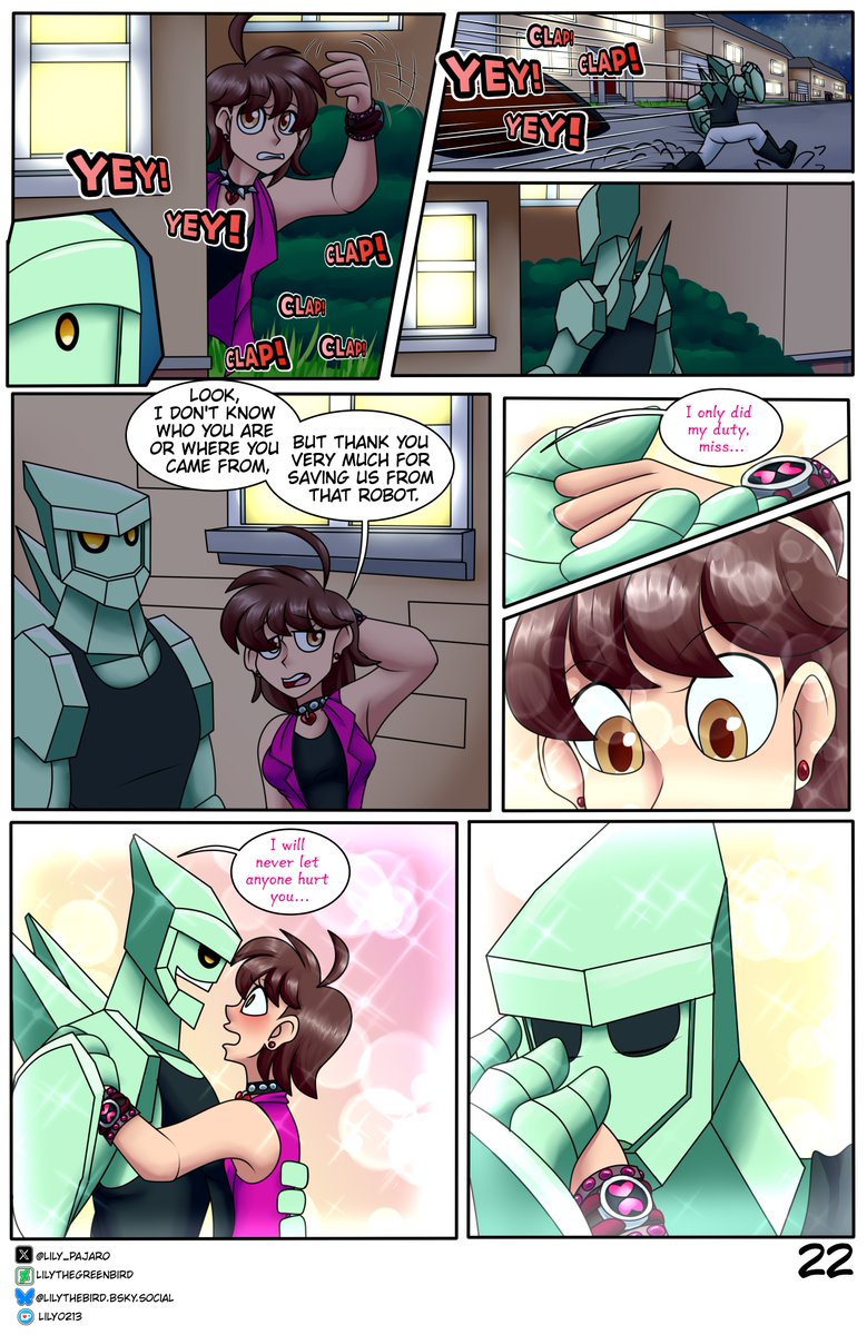 lily_pajaro's tweet photo. The #Chaquetrix concept is by @TrixTheAlien 
It's time for a few laughs
and I'm working on Chapter 4, in case you're wondering
#Amortrix #Chaquetrixfanart #zelen #diamondhead #Ben10 #comic #pagecomic #night #romance #funny https://t.co/c0iP00UQrP