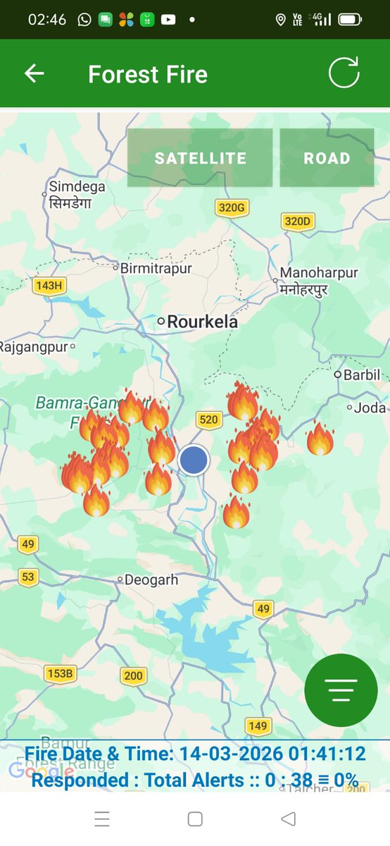 DfoBonai's tweet photo. 🔥💪 Forest Warriors in Action! 48/48 fire points successfully attended by our forest warriors, ensuring timely control and protection of forests. 🌿👏
#ForestWarriors #ForestFireControl #ProtectForest
@ForestDeptt @PCCFWL_Odisha
@pccfodisha @Prem_CWLWOdisha
@RourkelaRc79045 https://t.co/KOz308vGxh