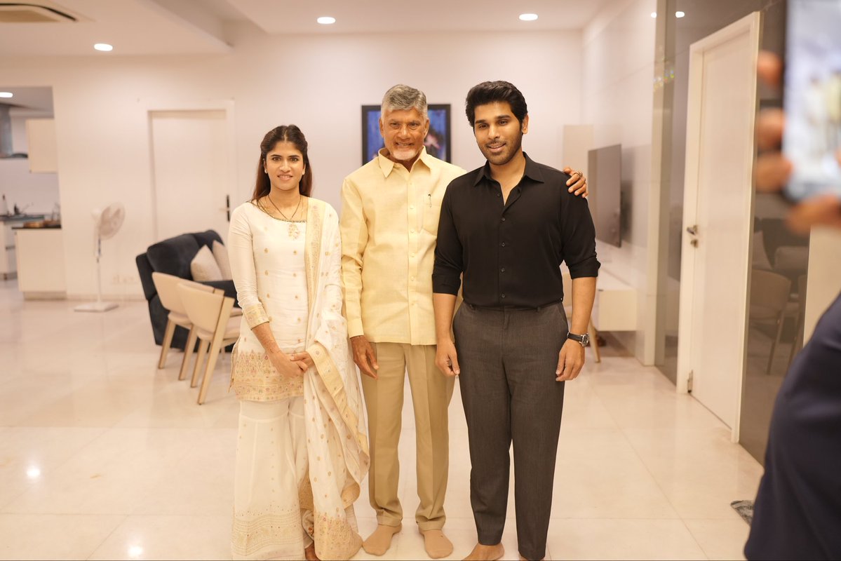 Allu Sirish tweet media