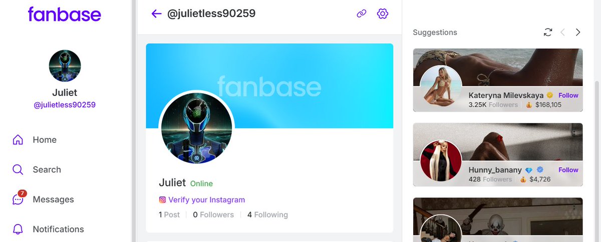 JulietLess90259's tweet photo. @Fanbasedotcom Hopefully Monday is my lucky day.

Fanbase username: julietless90259 🤞 https://t.co/iZsk2gUffg