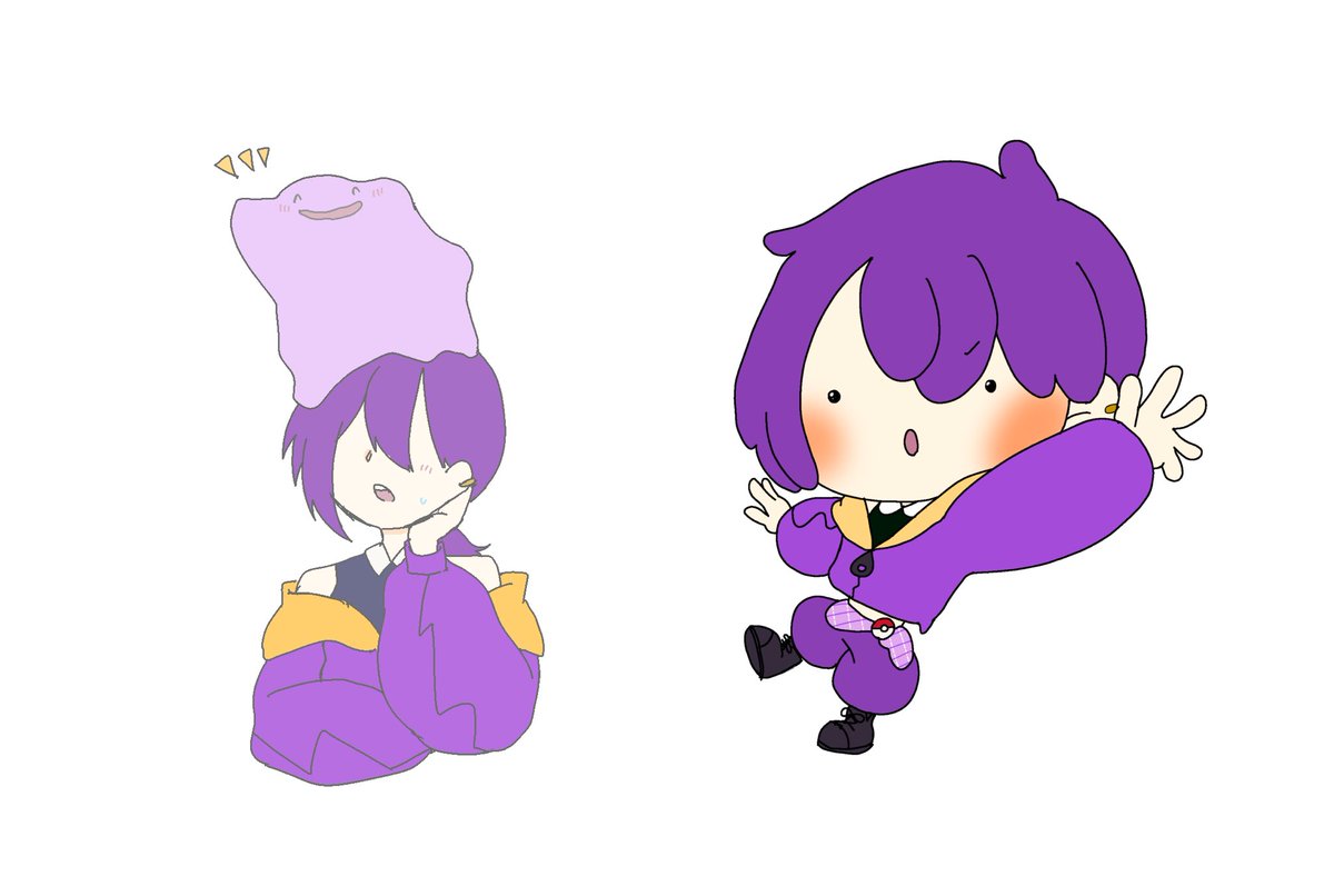 cloth_kilt's tweet photo. #リベ絵タ
#青絵林檎

メタモン〜 https://t.co/C84DG51nVo